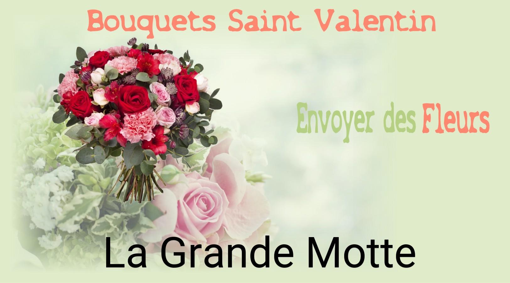 Roses de Saint-Valentin livrées à La Grande-Motte